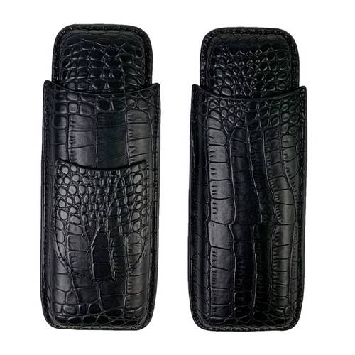 Portable durable black leather - portable,